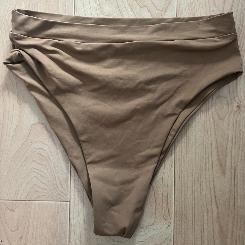 TOAST SWIM HIGH RISE BIKINI BOTTOM